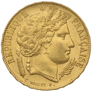 1851 20 French Francs - Ceres