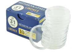 Lindner Coin Capsules 31mm 1oz Gold Maple 10 Box