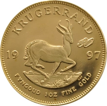 1997 1oz Gold Proof Krugerrand 30th anniversary