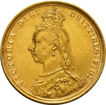 Sovereign - Victoria, Jubilee Head