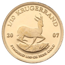 Krugerrand 2007 4-Coin Gold proof Set Boxed