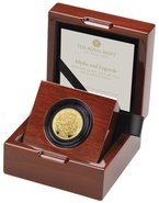 2023 Myths and Legends Morgan le Fay 1oz Gold Proof Coin Boxed