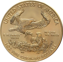 2016 1oz American Eagle Gold Coin PCGS MS69