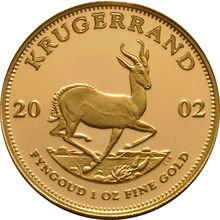 2002 Proof 1oz Gold Krugerrand