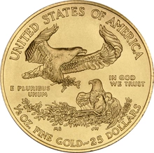 2018 Half Ounce American Eagle Gold Coin