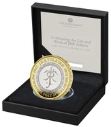 2023 - JRR Tolkien Silver £2 Proof Coin Boxed