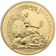 2007 Half Ounce Britannia Gold Coin