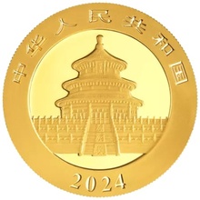 2024 30g Gold Chinese Panda Coin