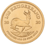 2020 Tenth Ounce Krugerrand Gold Coin