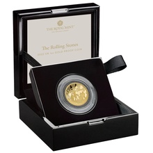 2022 1oz Music Legends - The Rolling Stones Proof Gold Coin Boxed