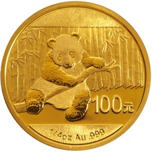 2014 1/4 oz Gold Chinese Panda Coin