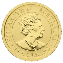 2019 1/10oz Australian Kangaroo Gold Nugget Coin