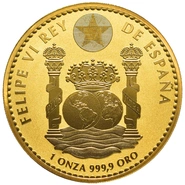 2025 Spanish Brown Bear 1oz Gold Coin