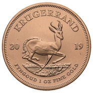 2019 Krugerrand Gold Coin 1oz