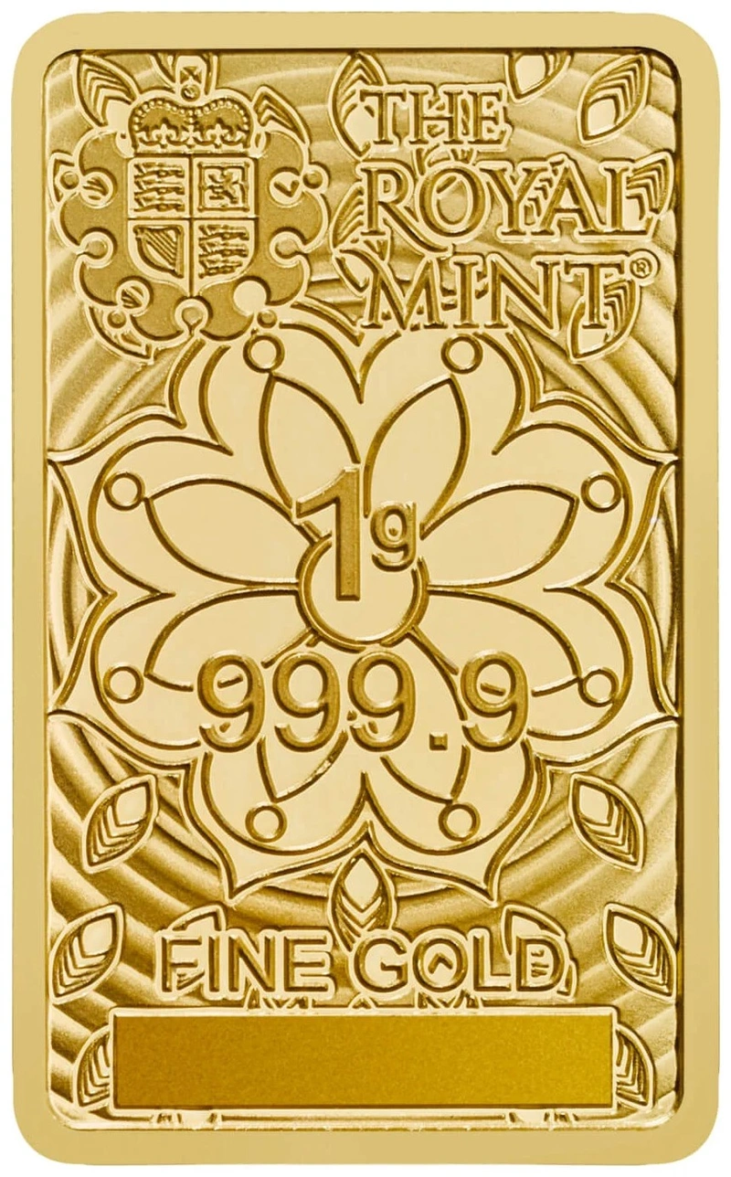 1g Lakshmi Gold Bar