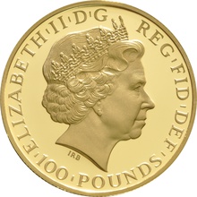 2011 Proof Britannia Gold 4-Coin Boxed Set
