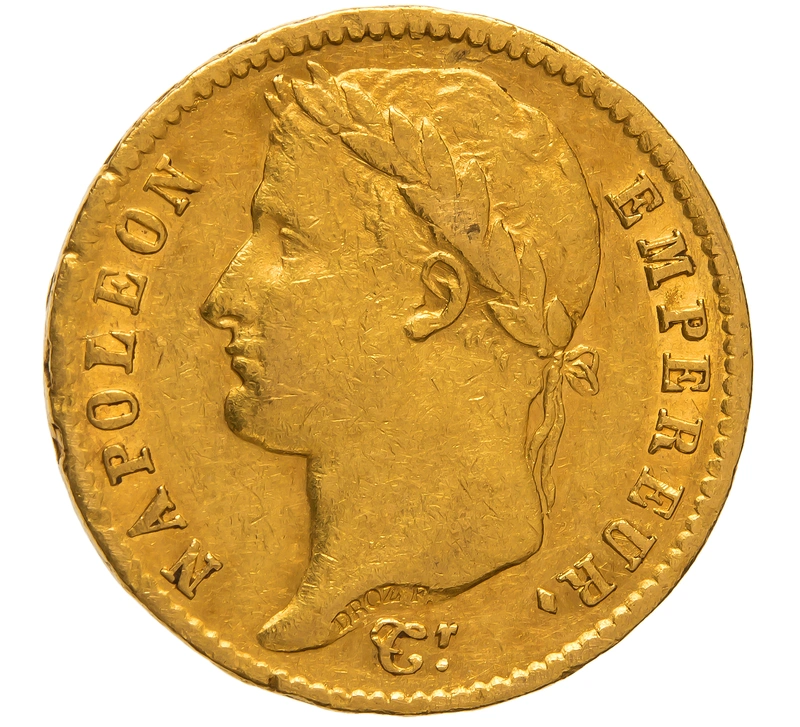 1811 20 French Francs Gold Coin Napoleon I A