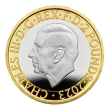 2023 £2 Proof Edward Jenner Silver Coin Boxed