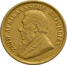 1897 1/2 Pond South Africa