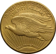 1931 $20 Gold Coin Double Eagle St Gaudens Head Philadelphia