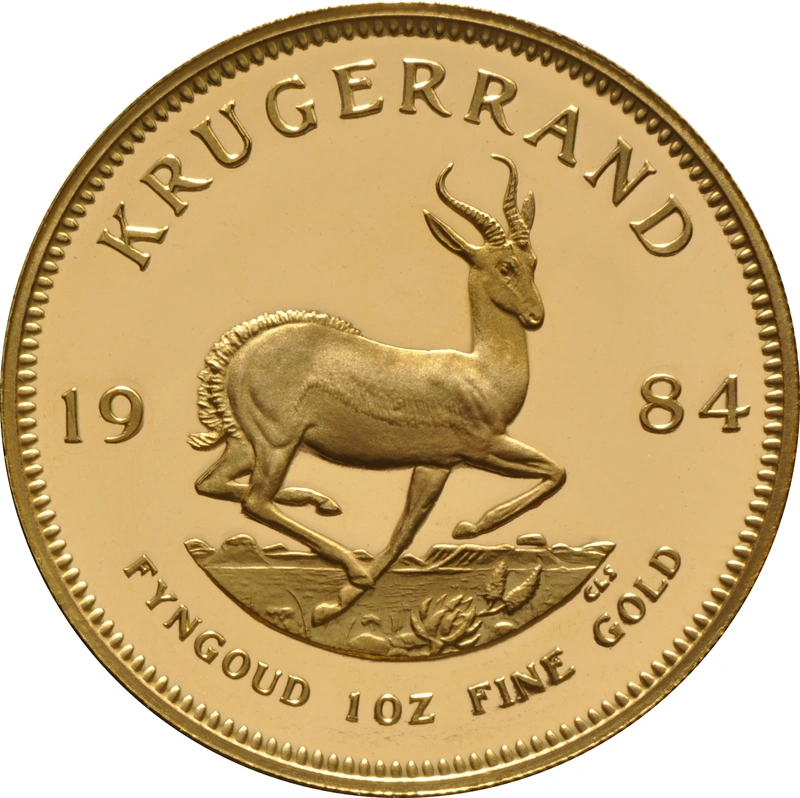 1984 1oz Proof Gold Krugerrand