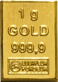 1g Gold Bars (Pre Owned)