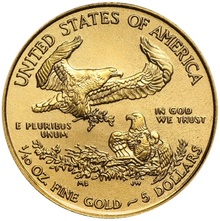 2021 Tenth Ounce American Eagle Gold Coin