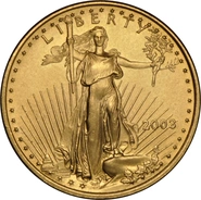 2003 1/4oz American Eagle Gold Coin