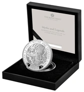 2023 Myths and Legends Morgan le Fay 1oz Silver Proof Coin Boxed
