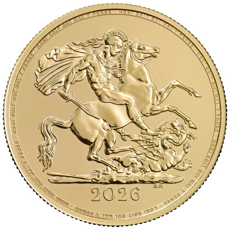 2026 £2 Coin Gold Double Sovereign Coin