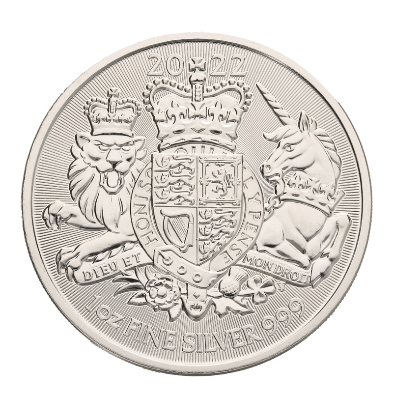 2022 Royal Arms 1oz Silver Coin