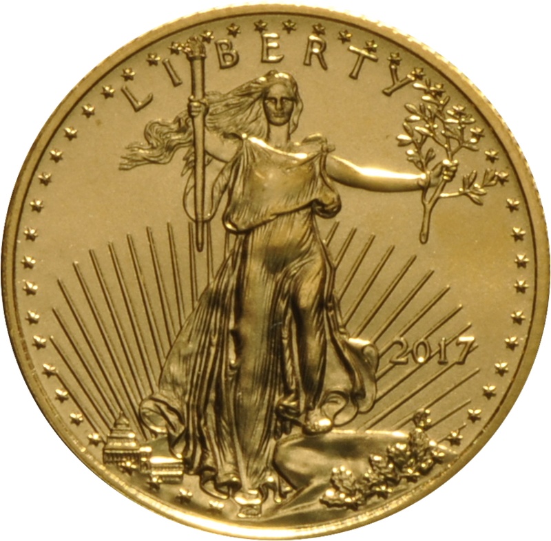 2017 Tenth Ounce Eagle Gold Coin