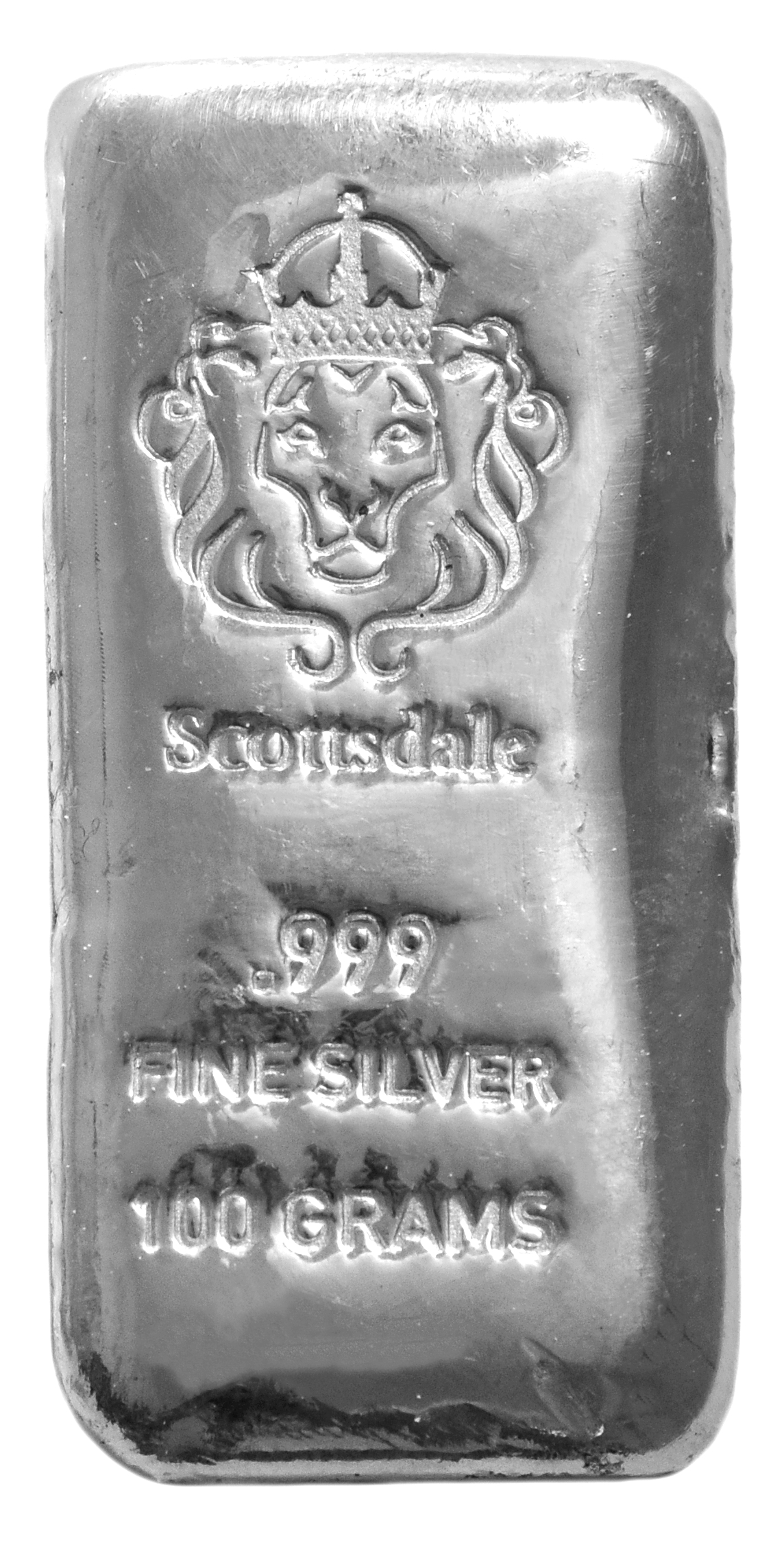 Scottsdale 100 Gram Silver Bar