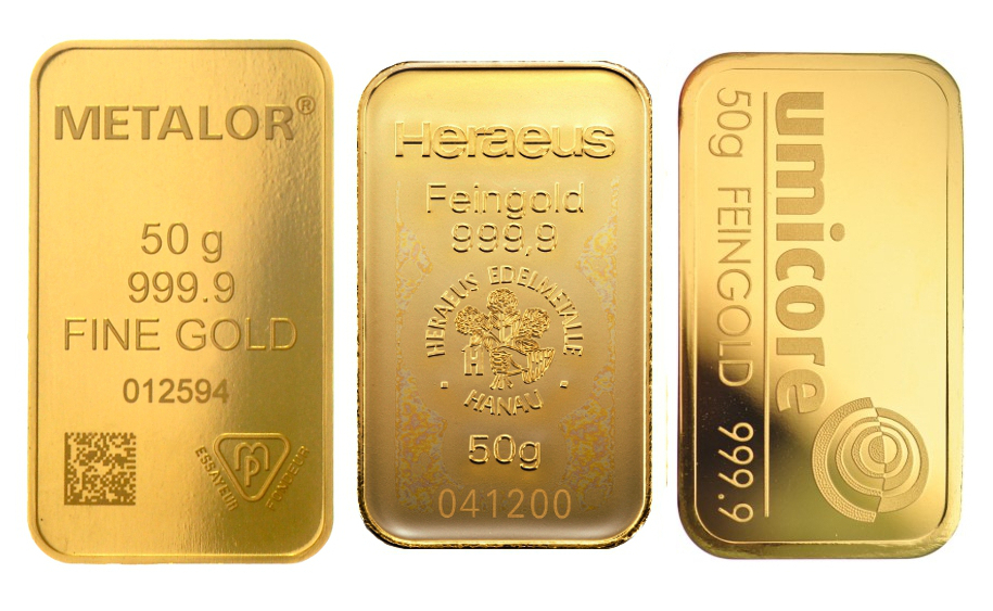 50g Gold Bars Best Value Bullionbypost From 1 883
