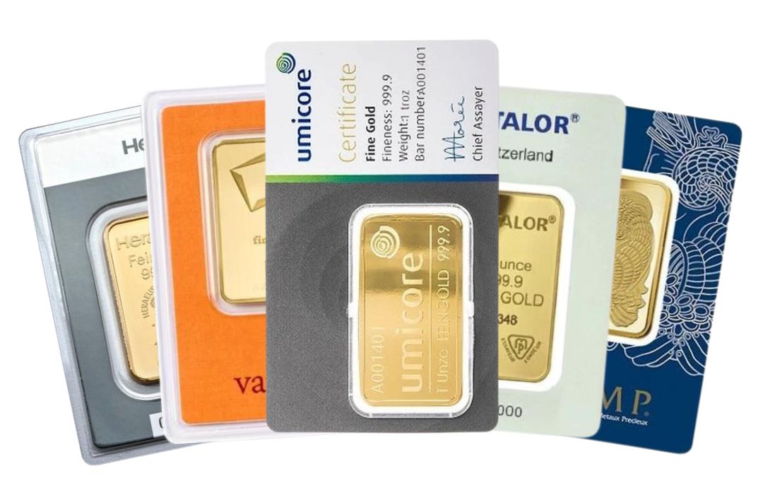 1oz Gold Bars Best Value