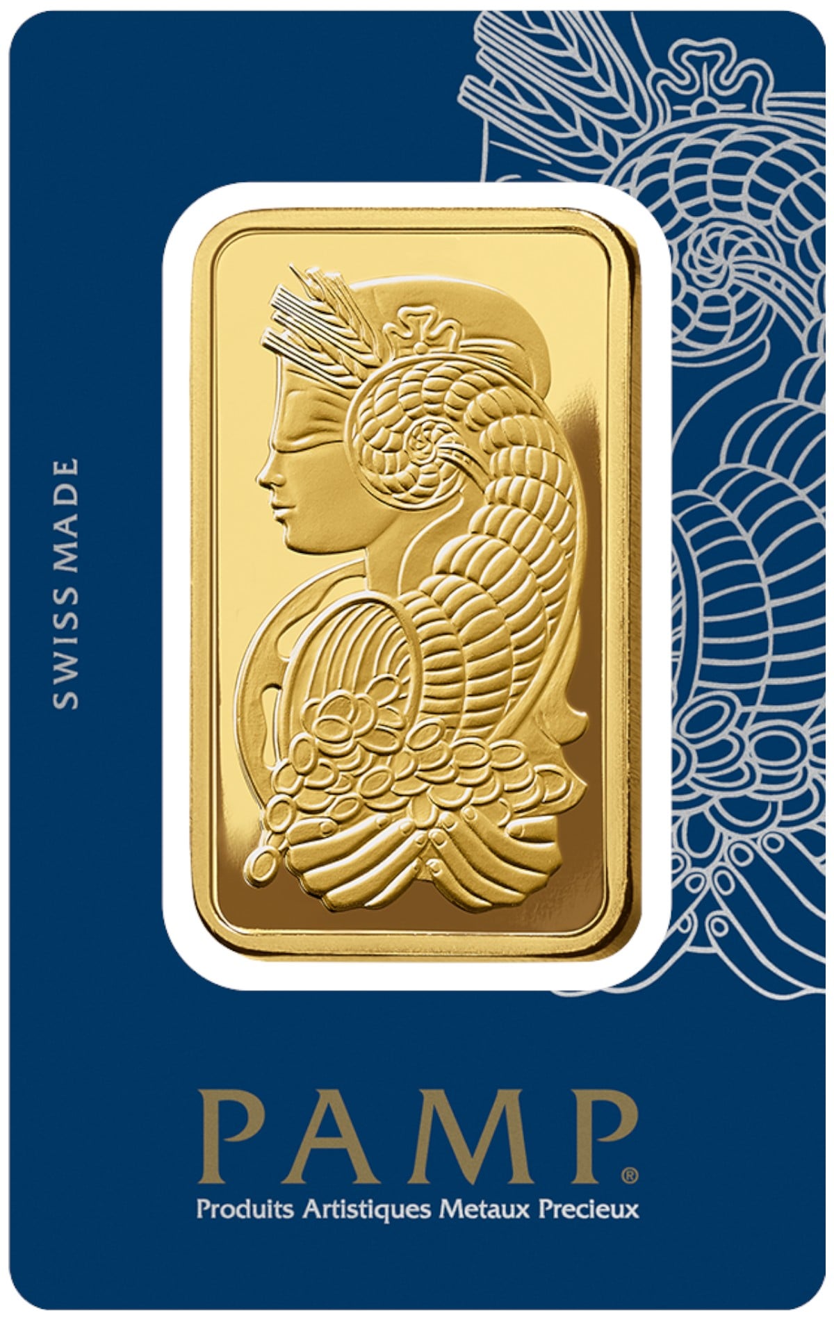 5 Tola Gold Bar PAMP Lady Fortuna