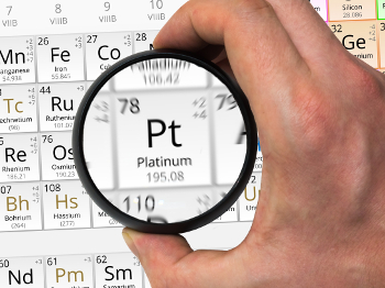 What is the chemical symbol for platinum?