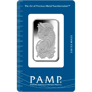1oz PAMP Platinum Bar